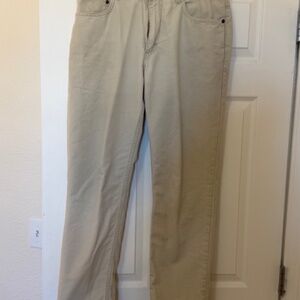 Bill's Khakis Bullard Twill 5 Pocket Jeans Straight Fit 33x30 Color Natural
